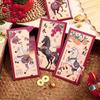 Enveloppes Rouges Année du Cheval 2026 - Mignon Lai See de Style Chinois pour Vœux du Nouvel An et de la Fête du Printemps
