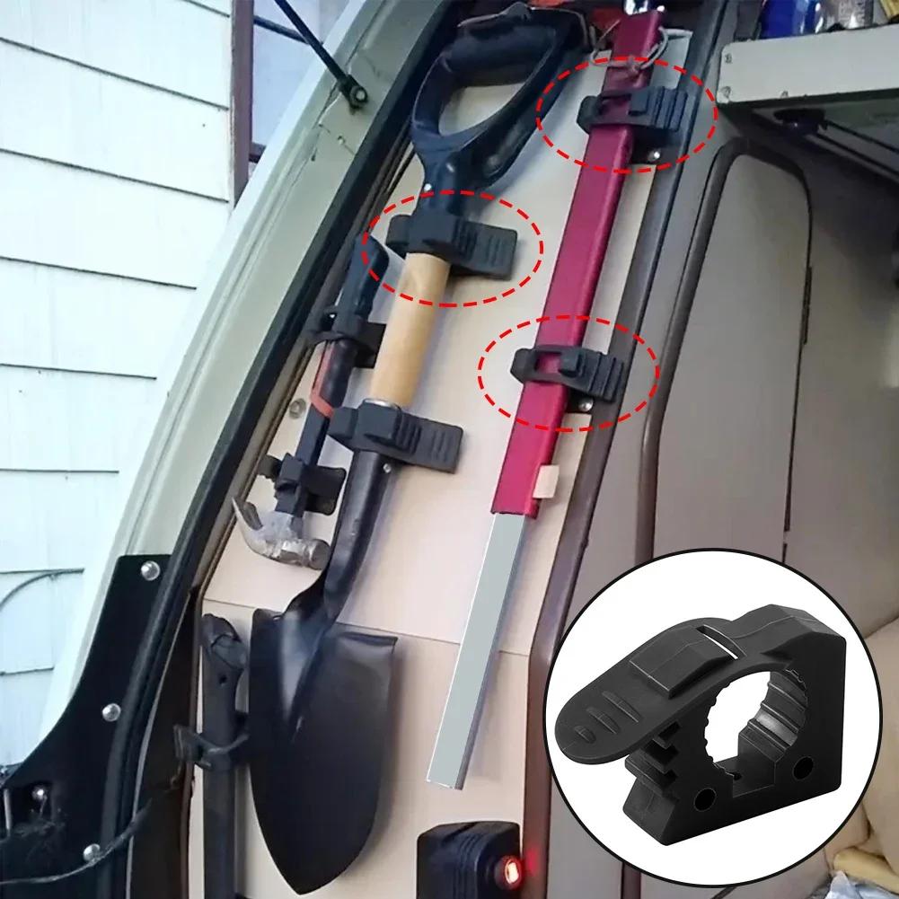 Shovel Mount Roof Rack Rubber Quick Fist Clamp Mounting Bracket, Wall Mount Kit For Truck Overlanding Gear Off Road Accessories