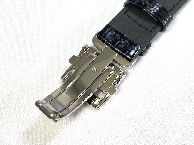 L0E5011J9 SEIKO Presage 20mm Leather Strap with Crocodile for via Buckle, Black, SARD011/ 6R24-00F0 (Ships Nekoposu)