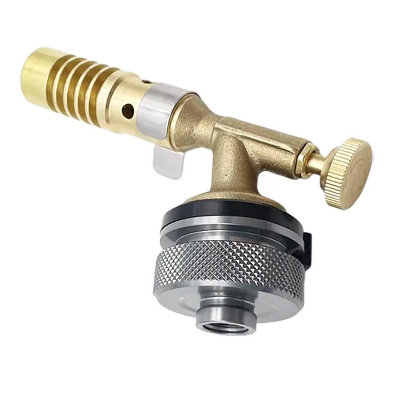 Flat Cylinder To Cartridge Gas Cylinder Adapter Outdoor Camping Butane Gas Cylinder Torch Adapter