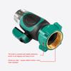 Praktisches Gartenwasserschlauch-Absperrventil-Set 180-Grad-Designs mit Schottverschraubung für einfache Wasserkontrollflüsse