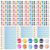 Set di Pennelli Digitali in Nylon per Bambini per Dipingere e Colorare