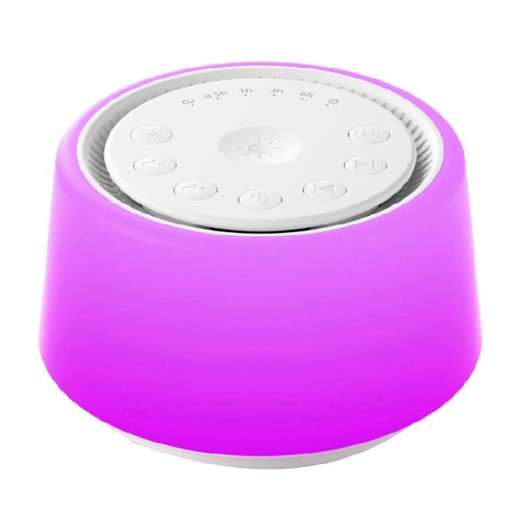 

Night Light White Noise Generator 10 Color Option Timers Function Memory Feature Baby Calming Adult Sleep Enhancement To 1