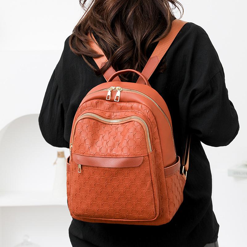 Casual travel bag New outdoor commuting shopping backpack Fashion Korean version Women's multifunctional backpack