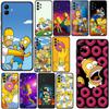 For Motorola Moto G82 G20 G22 G23 G32 G8 G7 G9 Power Plus G41 G30 G71 E22 E13 E20 E32 Phone Case The S-Simpsons Comics Bart