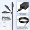 65W Surface Pro Laptop Charger for Microsoft Surface Pro 9, 8, 7+, 7, 6, 5, 4, 3, X, Surface Laptop 5 Studio i5 Go 3 2, Surface Go 4 3 2 1, Surface
