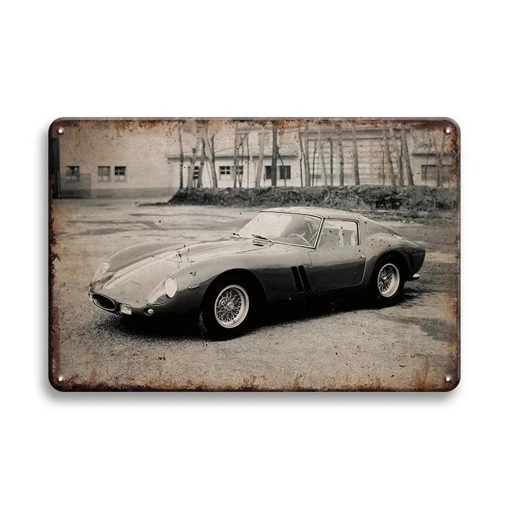 Auto Plaque Metal Tin Signs Classic Car Wall Decoration Vintage Art Posters Iron Painting for Man Cave Home Cafe Garden Club Bar