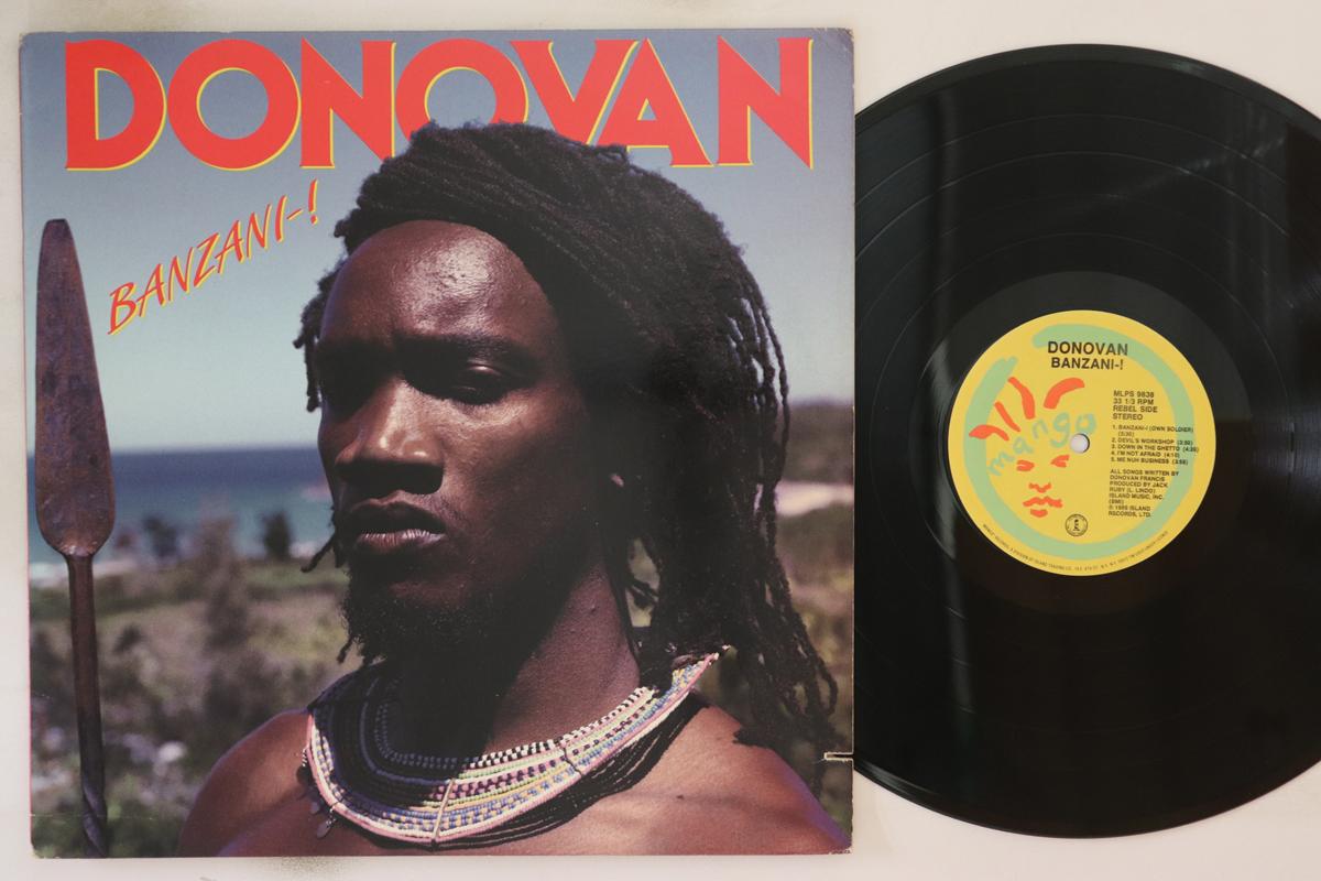 

LP Record DONOVAN FRANCIS - Banzani-! MLPS9838 Mango 1989 US Reggae, Ska & Dub Used