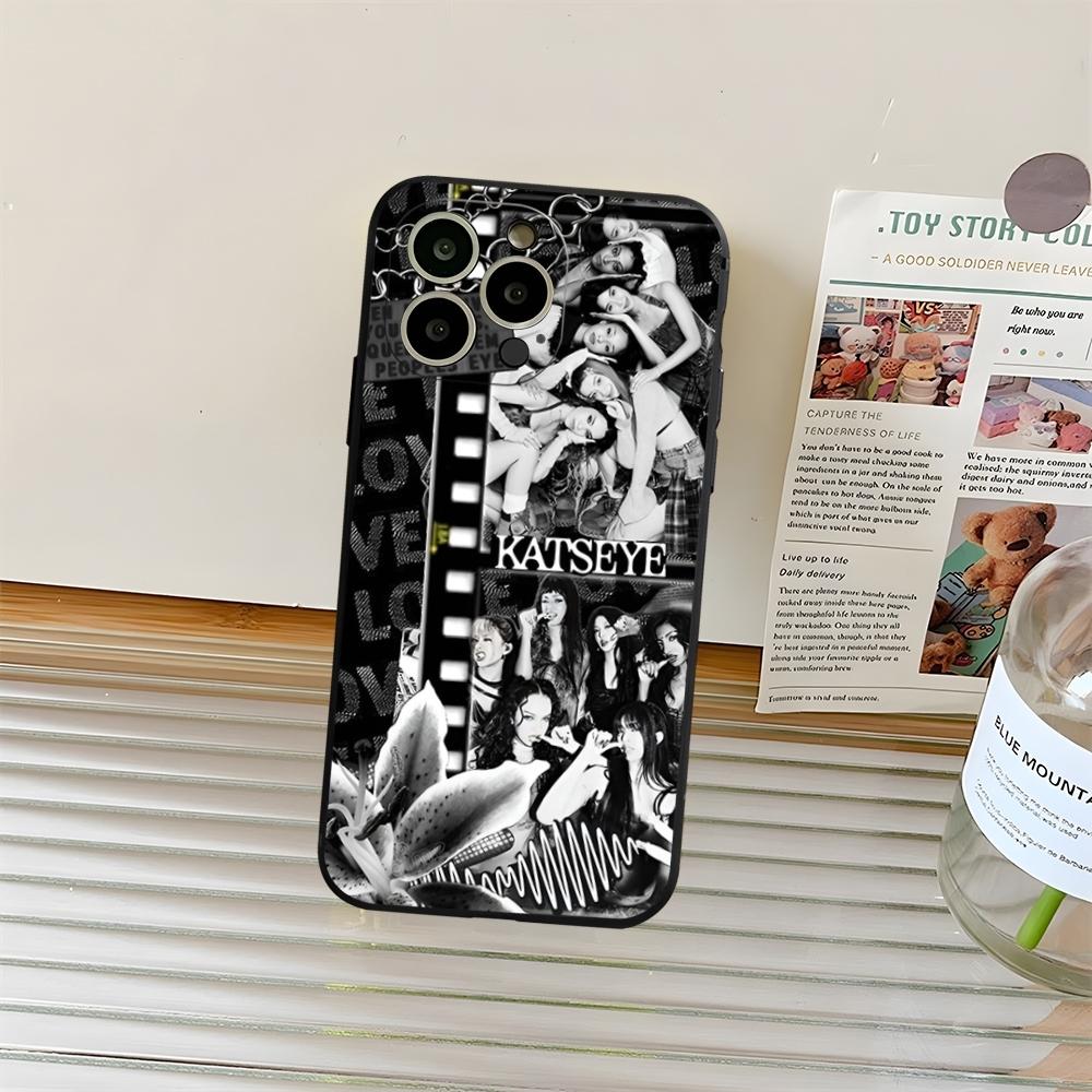 Band K-Katseye Poster Home Handyhülle Fundas Für Iphone 13 17 11 15ProMax 14 12 16 Pro Xs Max Mini Xr X Plus Coque
