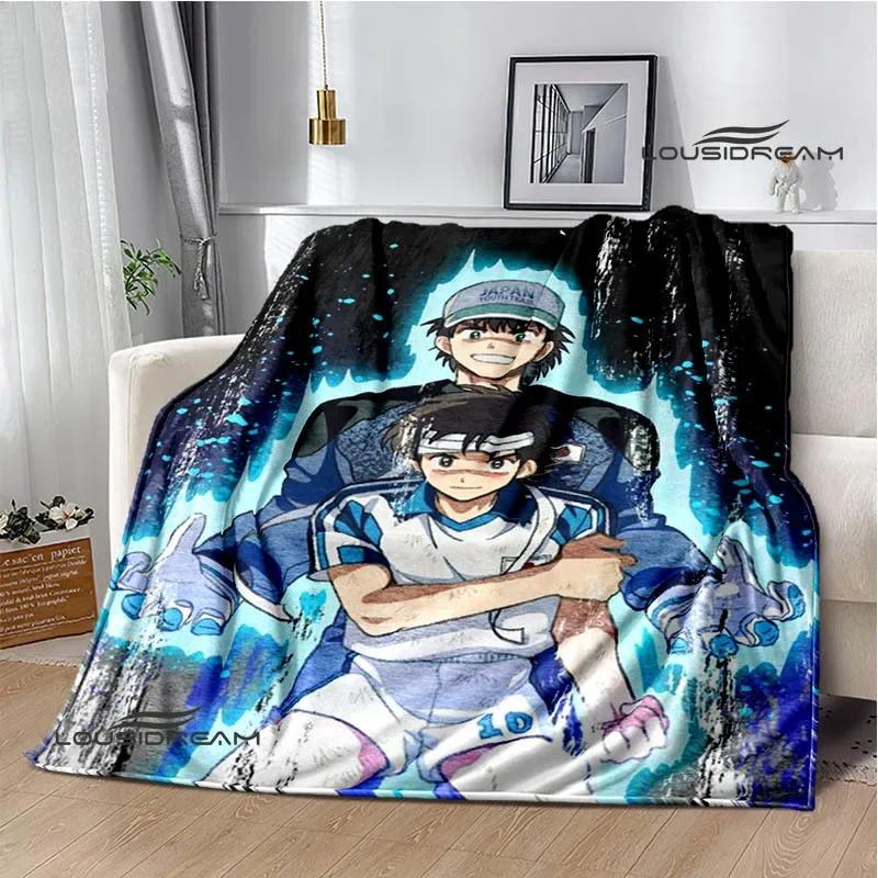 Captain Tsubasa Cartoon Blankets Picnic Blanket Warm Flannel Blankets Soft and Comfortable Blanket Bed Linings Birthday Gift