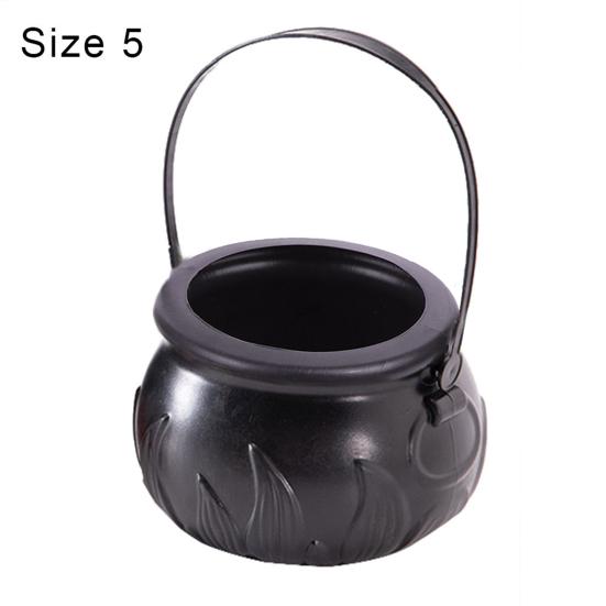 

Конфетница на Хэллоуин, горшок ведьмы, игрушка для розыгрышей, украшение, новинка, котел, ведро, декор для вечеринки