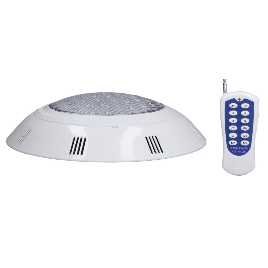 AC12V LED Underwater Light IP68 Waterproof Submersible Pond Lights Multi Color RGB Lamp with Remote