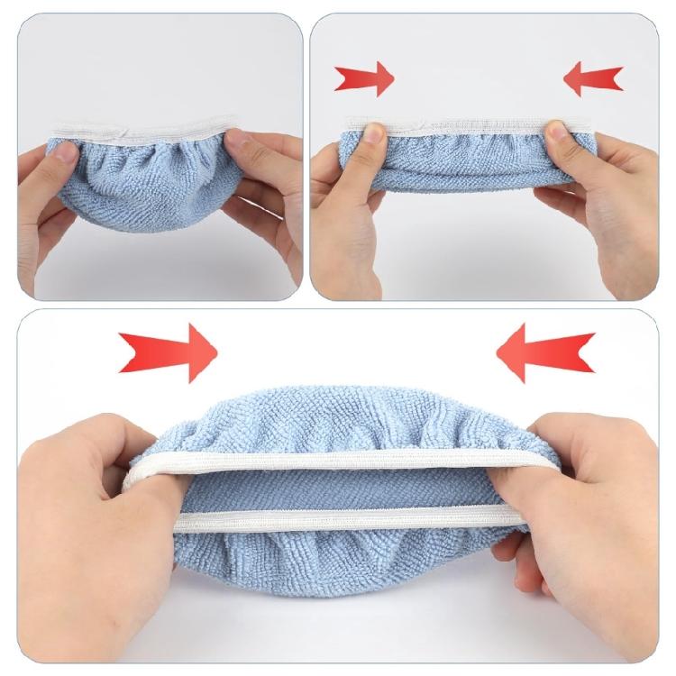10Pcs Car Buffing Pad Set Soft Wool & Microfiber Polishing Bonnet upgrades for Easy Cleaning & Maintenance of Vehicles