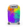 coral high Barevný vzorovaný kufr velikosti kabiny (50 cm) 16536