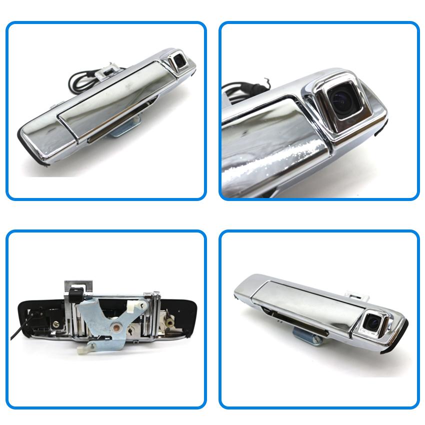 HD CCD mașina spate vedere inversă parcare portbagaj mâner cameră pentru Isuzu pentru Chevrolet D-Max DMax RT50 RT85 2012 ~ 2018 2019