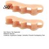 Foot Comfort Accessories 2Pcs Toe Separators for Overlapping Toes Soft Silicone Bunion Corrector Stretcher Men And Women Reusable Ergonomic