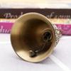 Vintage Hand Bell with Handle | Decorative Pooja Bell for Temple, Home, Office, School | Loud Clear