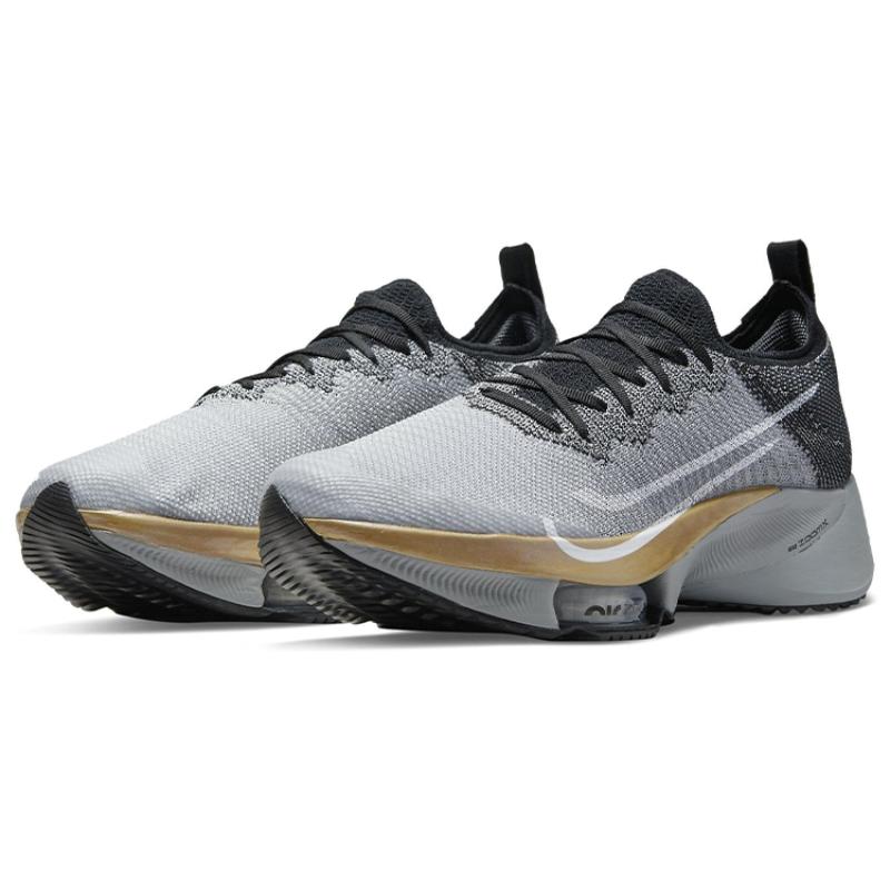 Nike Air Zoom Tempo Next% Flyknit 'Wolf Grey Black' Sneakers Casual CI9923-008