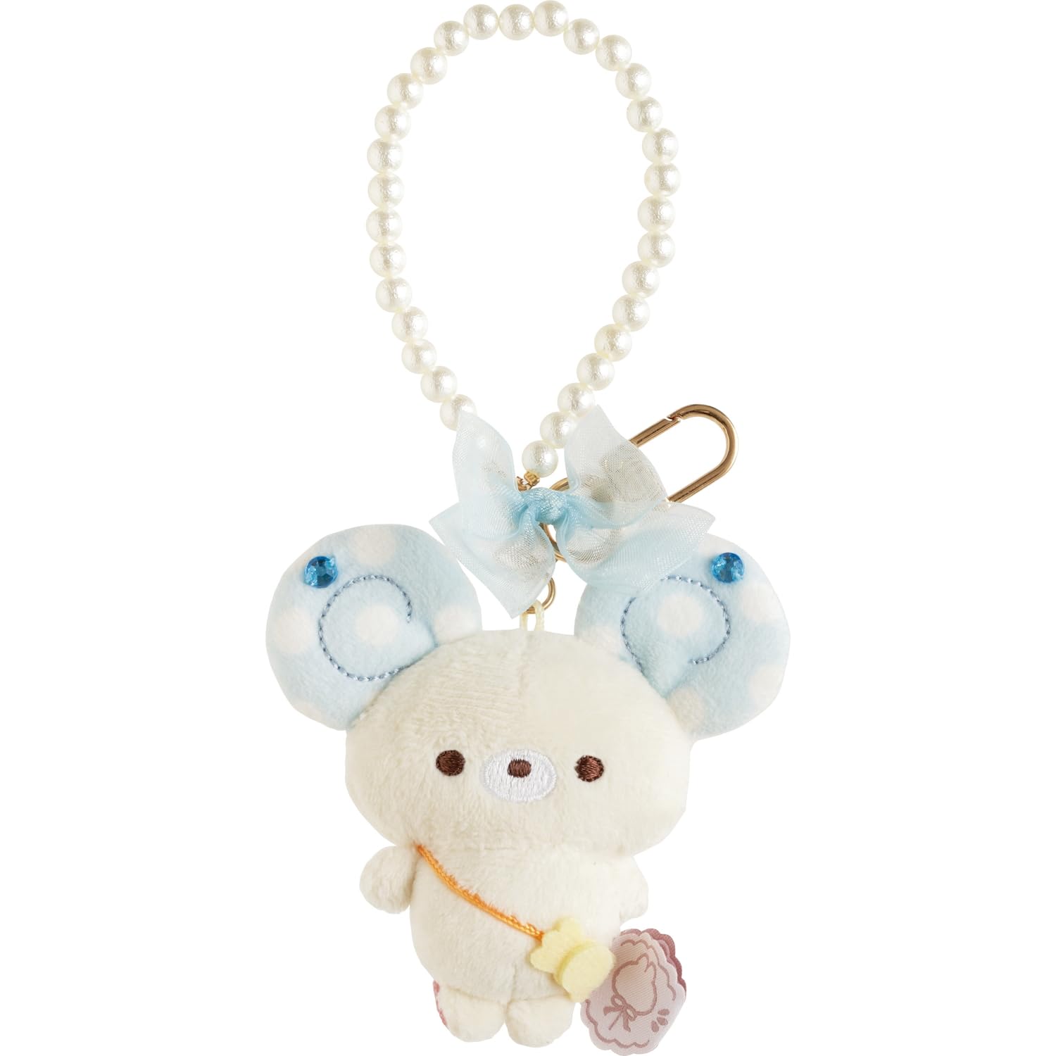 Sugar Cocomu Hanging Plush Toy Chupop Candy MV76401 San-X - H8×W8×D2.5cm