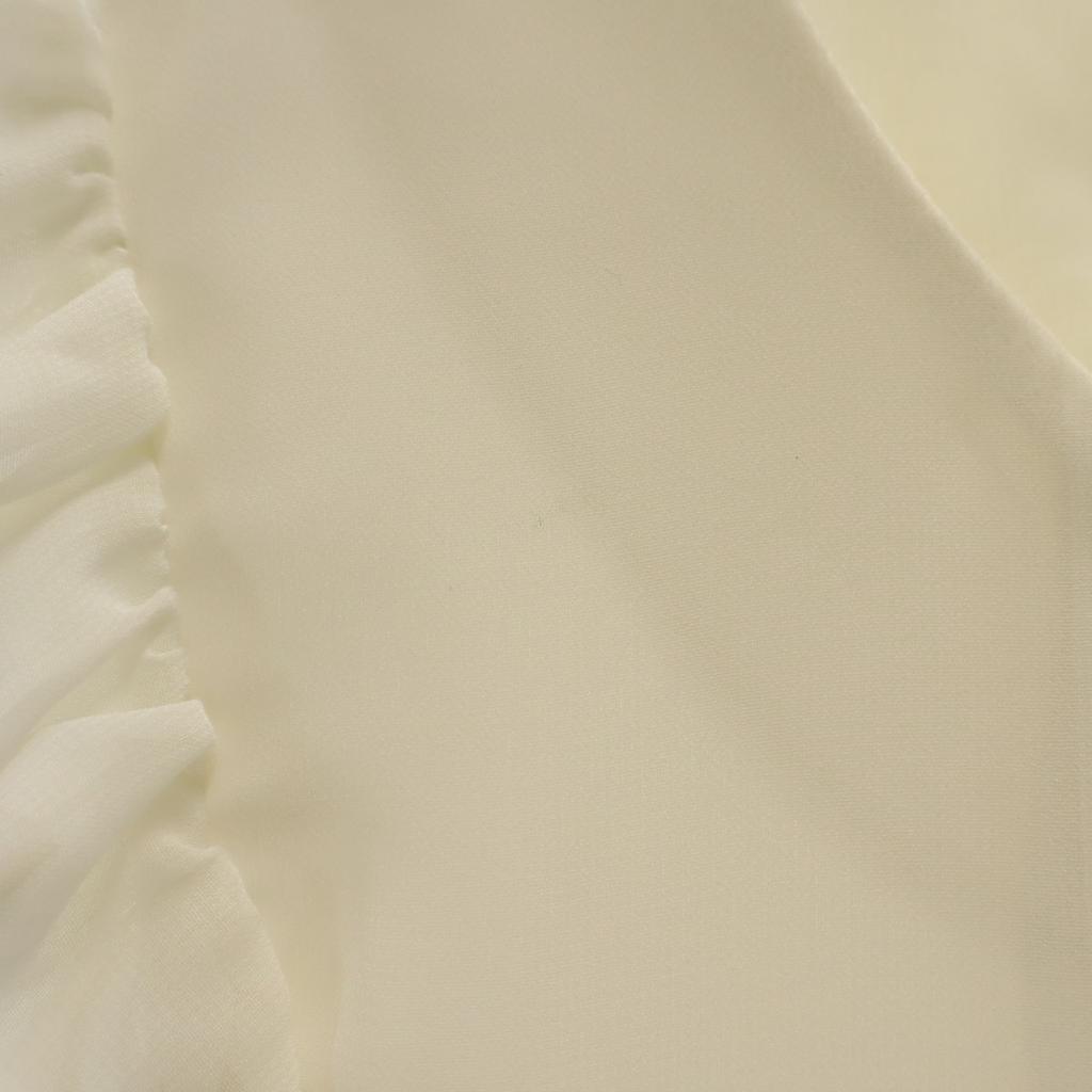 MIIA No sleeve Ruffled sleeves shirt 160 Off-white Kid's Used
