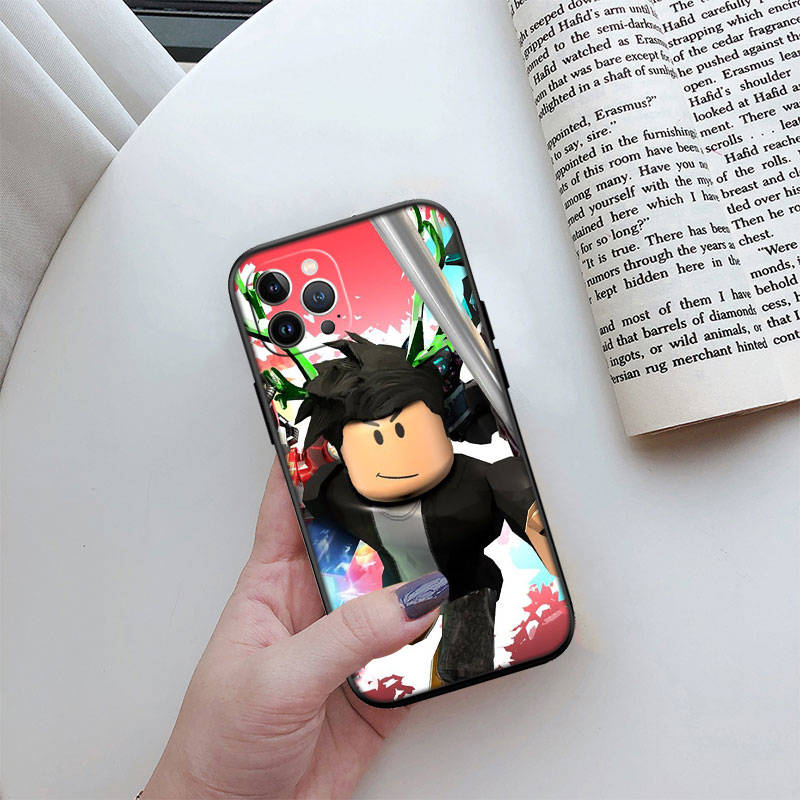 IR21 R-Robloxs Phone Shell Case for Redmi Note 12 12S 12C 13 13C 13R 14 14S 14R 14C Pro Max Plus A3 A3X A4 A5 11A 13X