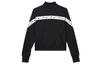 Nike Therma FIT One Sweatshirts Women's Black Stand Collar Moderate Regular FB5170-010