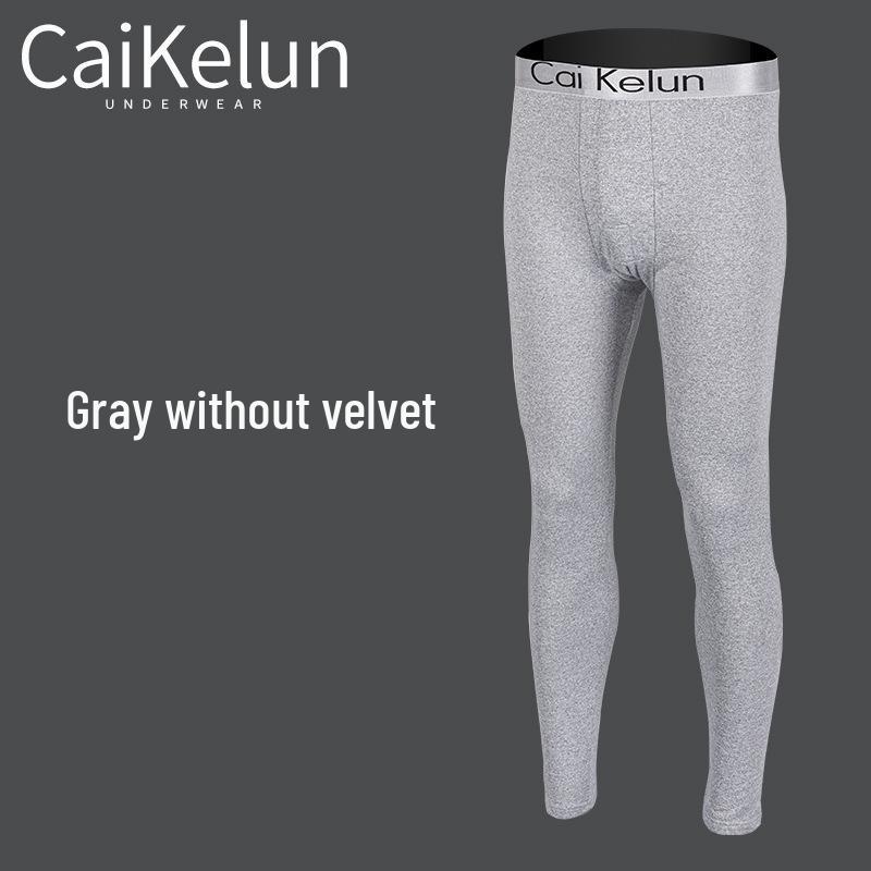 Herren Übergröße Thermofleecegefütterte Wollleggings für den Winter - Enganliegend, Verdickt und Warm