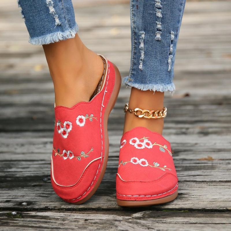 

Large size summer new casual bag head women s shoes fashionable flat heel women s shoes 43