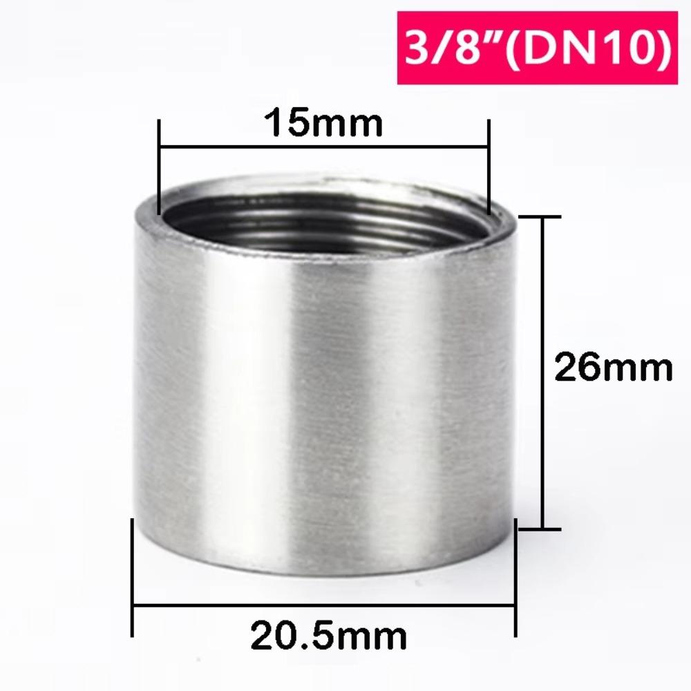 BSP Threaded Pipe Fittings Female Threaded Pipe Connector Jointer Durable Female Thread Connector