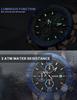 MEGIR Fashion Men's Quartz Watch Chronograph Luxury Business Casual Wristwatch Leather Strap Male Military Sports Watches 2046