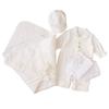 Set with Baby Afghan Swaddling for Discharge from Shrine Ceremonial Dress with Bow Tie and Summer Baby Newborn Baby Baby First Visit Made In Japan