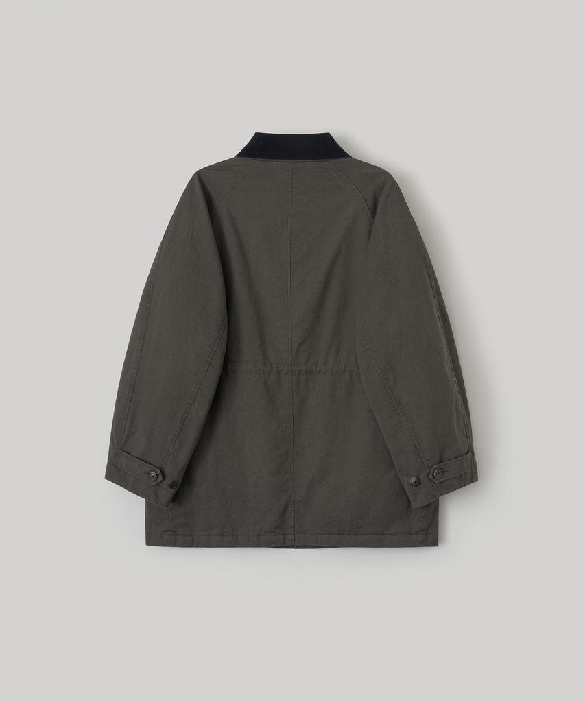 Another Office Modern N-3B Coat (Charcoal)