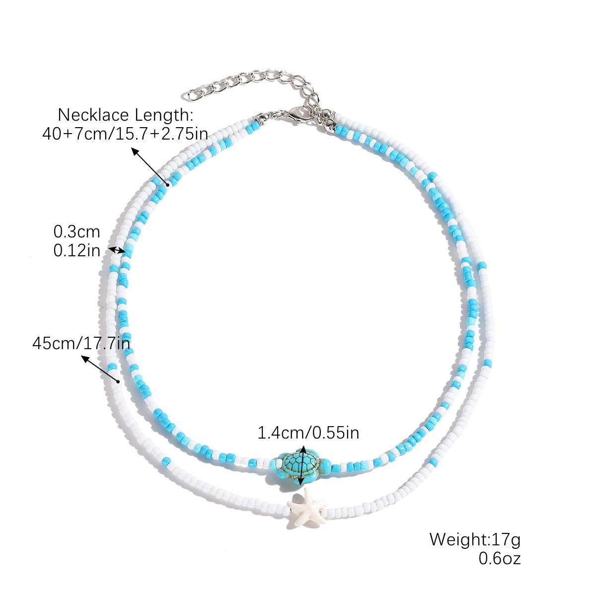 

Ожерелье для женщин Ювелирные изделия Океан Богемное ожерелье Отпускная звезда Натуральная ракушка Бусины Ключица Цепочка Ожерелье Элегантное ожерелье для нее