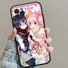 Popular Anime Girl Anime Black Soft Silicone Phone Case For Iphone17 Air 16 15 14 13 12 11 Mini Pro Max Plus