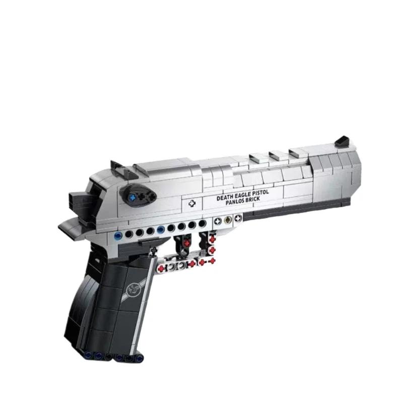 II Wojna Światowa PPK Desert Eagle Symulacja Wojskowa M92 Pistolet USP Model Pistoletu Klocki Budowlane Zestaw Zabawek dla Dzieci Chłopiec Dzieci Prezenty