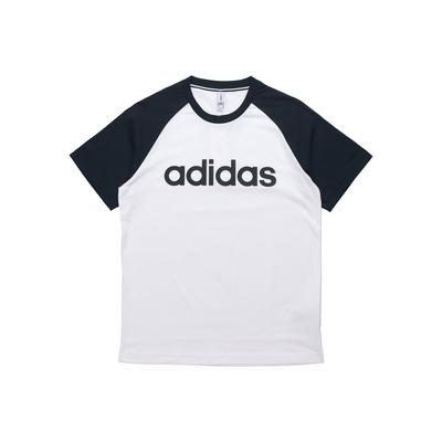 Maglietta Neo Essential Raglan con Stampa Logo Uomo Top Bianco GJ8945