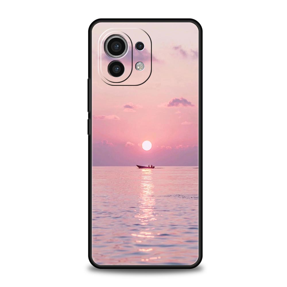 Cloud Summer Sunset Glow Phone Case For Xiaomi Mi 17 15T 15 14 14T 13T 12T Pro 12 13 Lite 5G 11T Poco X6 X7 X5 Pro Soft Cover