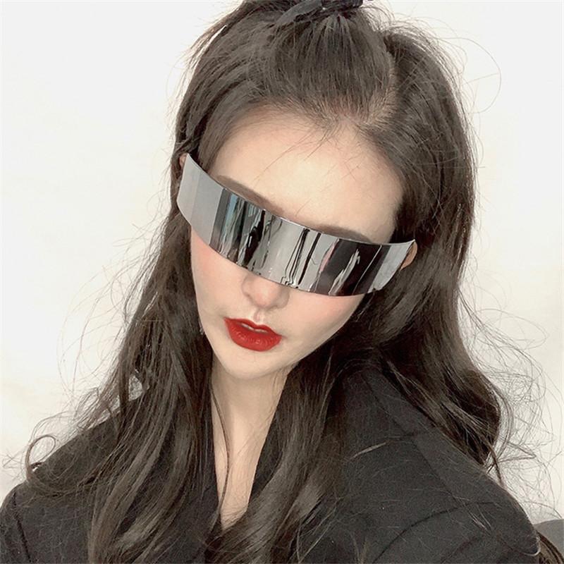 Cyberpunk Sunglasses  Colorful Fashion Goggles Punk Style Festival Eyewear Brand Design UV400 Shades for Men Women