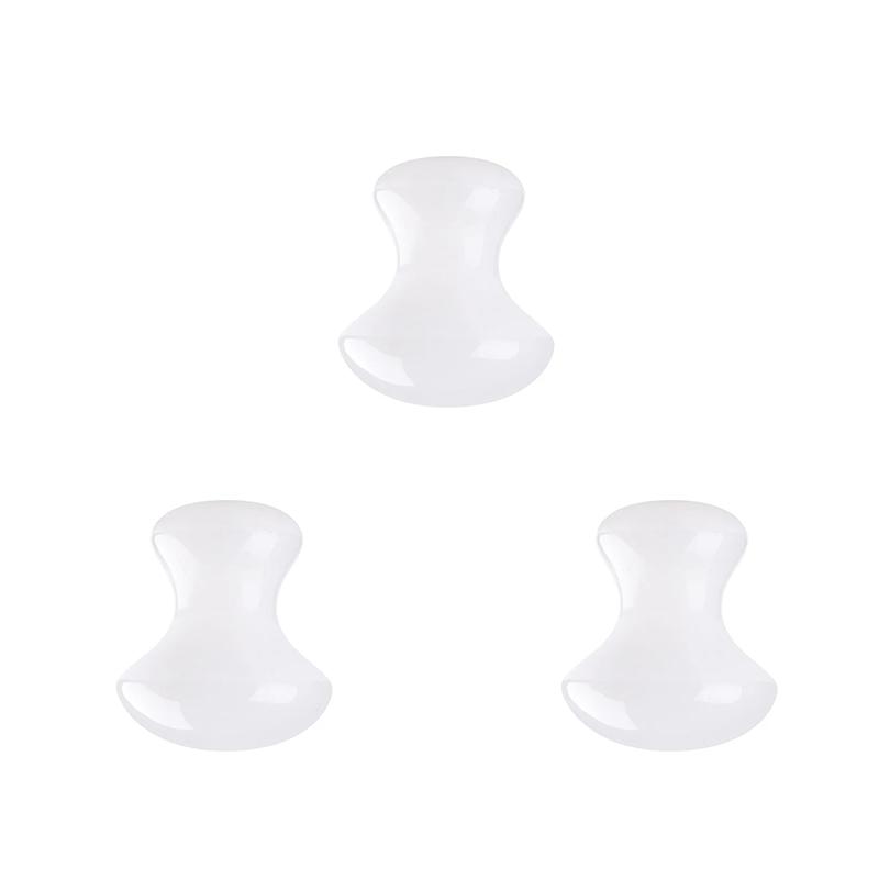 Natural Jade Mushroom Shape Quartz Gua Sha Massage Tool Crystal Guasha Stone For Spa Relaxing Meditation Scraping Massager