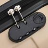 3 Piece Luggage Set Champagne 50 X 31 X 78 Cm ABS Plastic