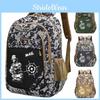 Pubg Print Character Backpack With Breathable Material For School