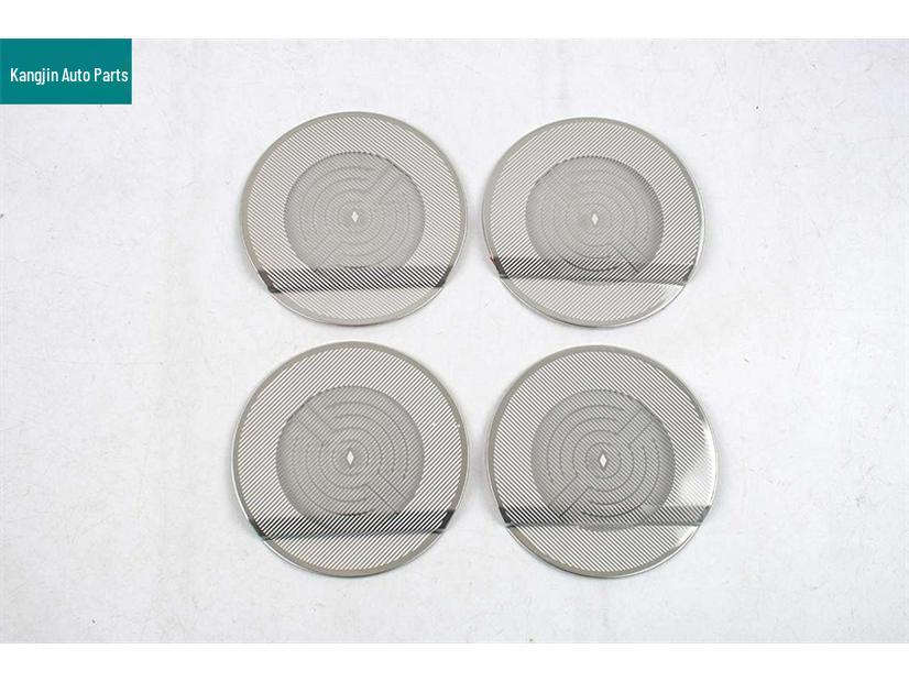 Leopard 25 Model Front Panel Roof Speaker Cover - Titanium Silver Stainless Steel Interior