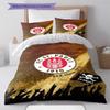 FC St. Set Biancheria da Letto con Fantasia Pauli Copripiumino Federa Decorazione per la Casa Regalo (1 * copripiumino + 2 * federa, senza nucleo)