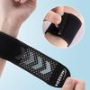 1Pc Wrist Wrap with Fastener Tape Adjustable Sweat-absorbing Weightlifting Powerlifting Hand Wrist Support