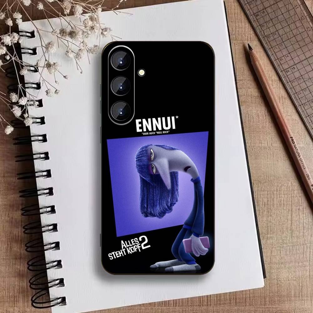Adventure Anime Inside Out  Phone Case For Samsung Galaxy A73,21,22,32,71,53,52,51,80,5G Soft Black Cover