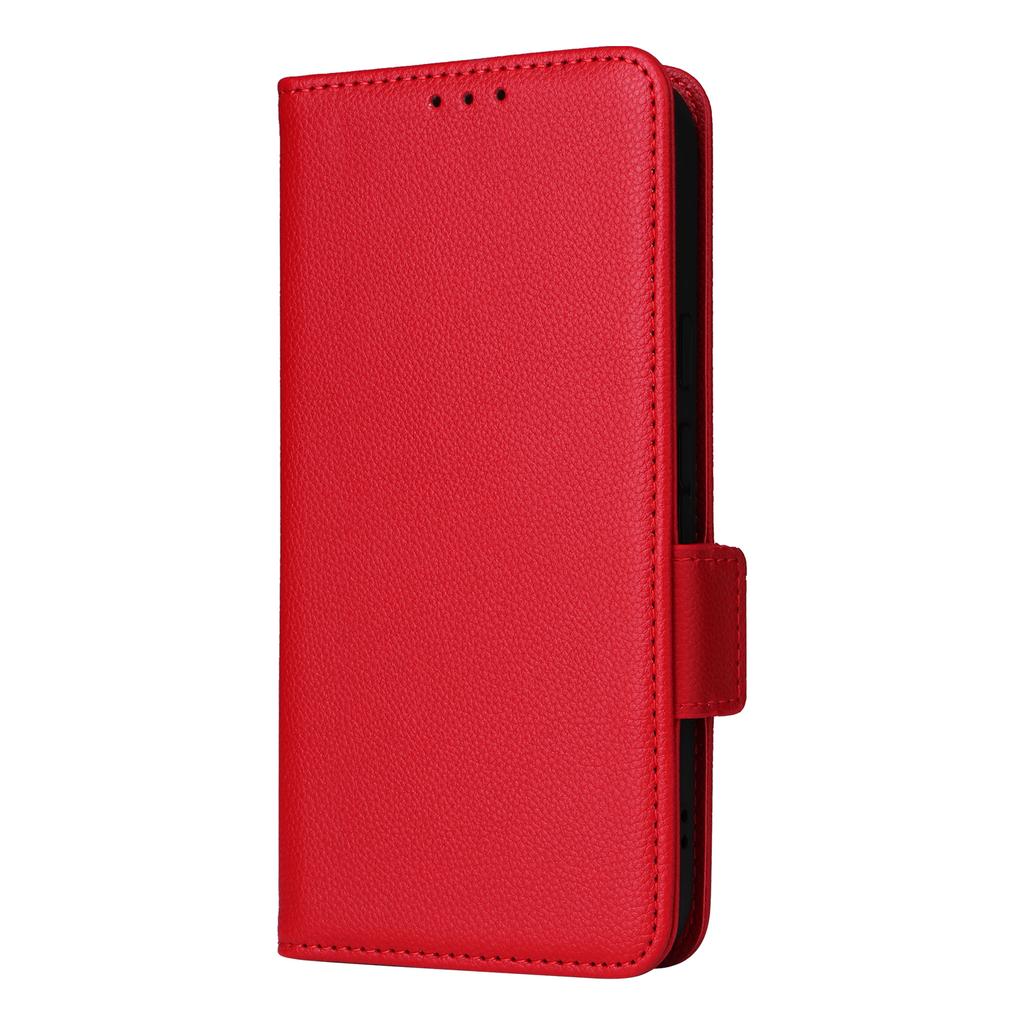 For Google Pixel 9a Case with Wrist Strap Litchi Texture PU Leather Wallet Phone Cover