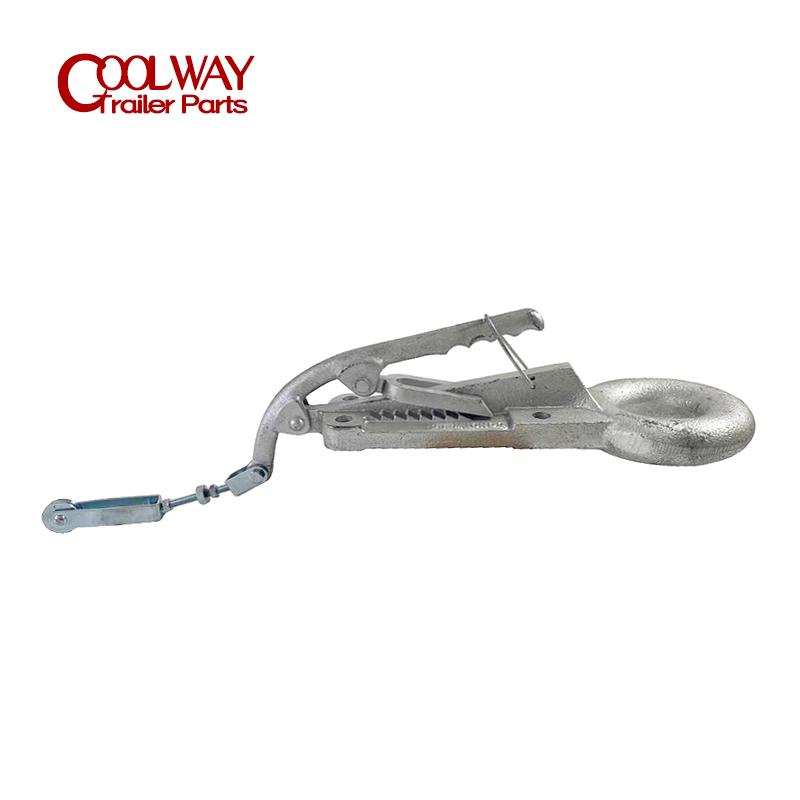 4.4 Ton Trailer Hitch Coupler Casting Ring with No Brake Level CAP RV Camper Caravan Accessories Trailer Parts
