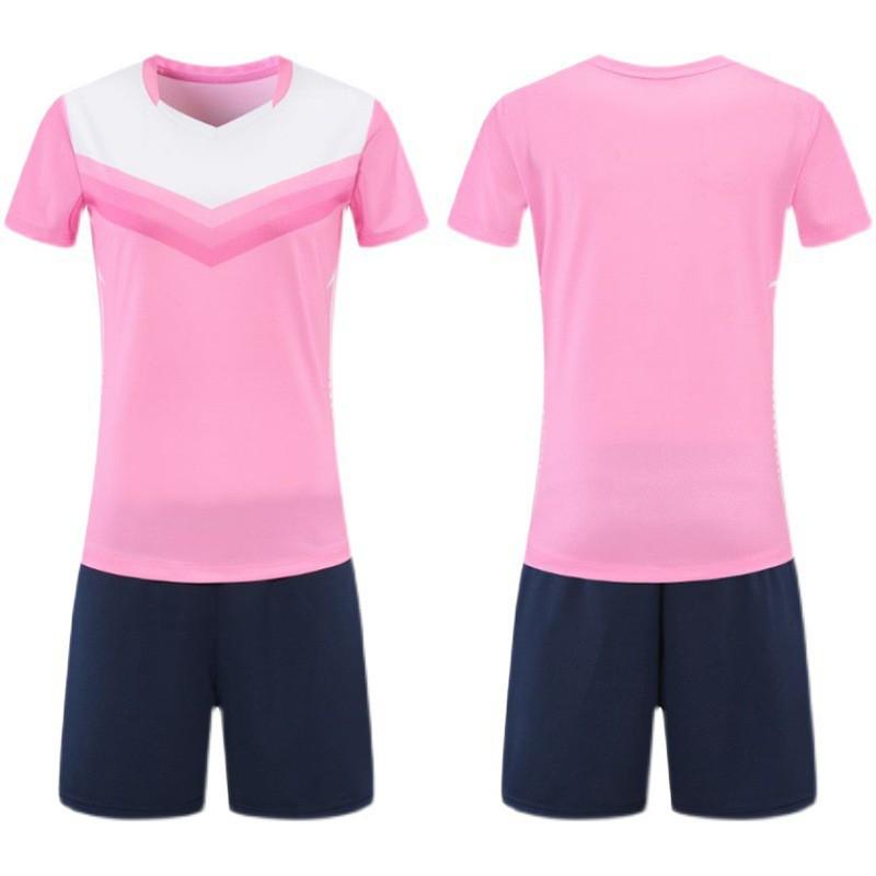 Men Women Volleyball Jersey Set Quick Dry Short Sleeve Training Uniform Match