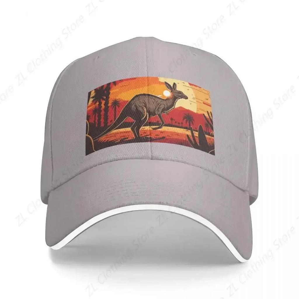 Australia retro kangaroo Baseball Cap fashionable F Men Hats Womens