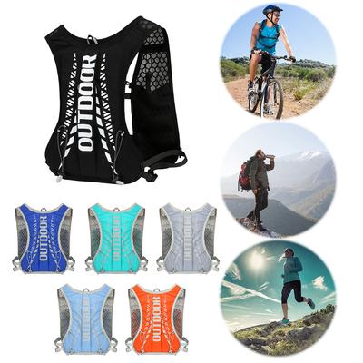 5L Cycling Backpack Large Capacity Hydration Backpack Breathable Lightweight Running Bag Marathon Cross-Country Running Backpack